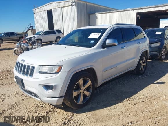 ✅ 2014 Jeep Grand Cherokee Overland • VIN: 1C4RJECG2EC480459 • Lot: 43785178. Listed on IAAI with 167,246 mi. Free auction sales archive from the USA and detailed vehicle history report at DreamBid. Image 17.