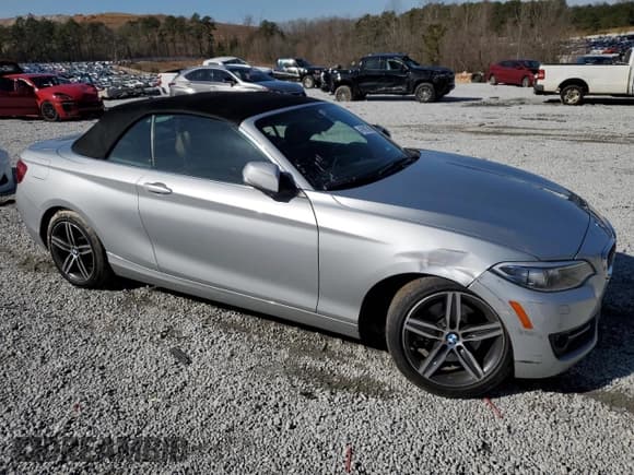 ✅ 2017 BMW 2 Series 230i • VIN: WBA2K9C54HV646717 • Лот: 41997345. Опубликован ранее на Copart с пробегом 123 963 миль. Бесплатный доступ к архиву аукционных продаж из США и подробный отчёт об истории автомобиля на DreamBid. Изображение 4.