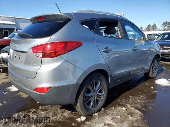 2015 Hyundai Tucson SE with VIN KM8JUCAG9FU103968, listed as a Copart auction lot 42708854 with 146,452 mi miles and . Bid and sale history available at DreamBid. Image 3.