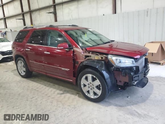 ✅ 2015 GMC Acadia Denali • VIN: 1GKKRTKD1FJ199115 • Lot: 84183035. Listed on Copart with 56,336 mi. Free auction sales archive from the USA and detailed vehicle history report at DreamBid. Image 4.