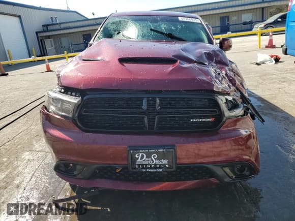 ✅ 2018 Dodge Durango GT • VIN: 1C4RDJDGXJC409311 • Lot: 84766975. Listed on Copart with 64,380 mi. Free auction sales archive from the USA and detailed vehicle history report at DreamBid. Image 5.