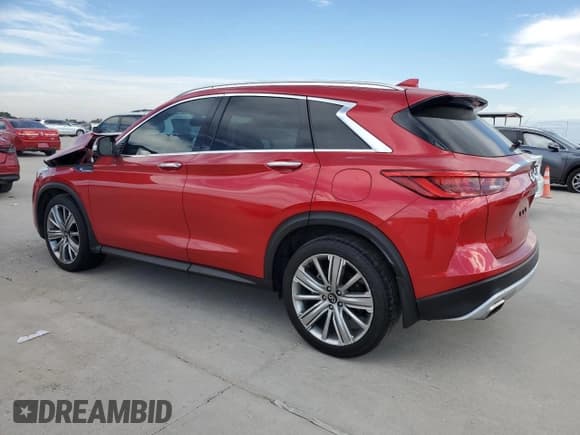 ✅ 2022 Infiniti QX50 Sensory • VIN: 3PCAJ5EA0NF119160 • Лот: 86829735. Опубликован ранее на Copart с пробегом 27 804 миль. Бесплатный доступ к архиву аукционных продаж из США и подробный отчёт об истории автомобиля на DreamBid. Изображение 2.