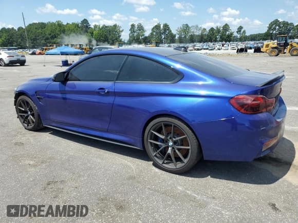 ✅ 2019 BMW M4 CS • VIN: WBS3S7C56KAC09579 • Lot: 64801565. Listed on Copart with 59,304 mi. Free auction sales archive from the USA and detailed vehicle history report at DreamBid. Image 2.