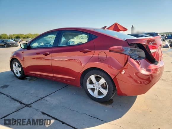 ✅ 2013 Hyundai Elantra GLS • VIN: 5NPDH4AE4DH314559 • Lot: 85095675. Listed on Copart with 113,523 mi. Free auction sales archive from the USA and detailed vehicle history report at DreamBid. Image 2.