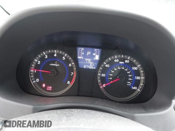 ✅ 2017 Hyundai Accent SE • VIN: KMHCT5AE0HU324058 • Lot: 43421624. Listed on IAAI with 87,466 mi. Free auction sales archive from the USA and detailed vehicle history report at DreamBid. Image 7.