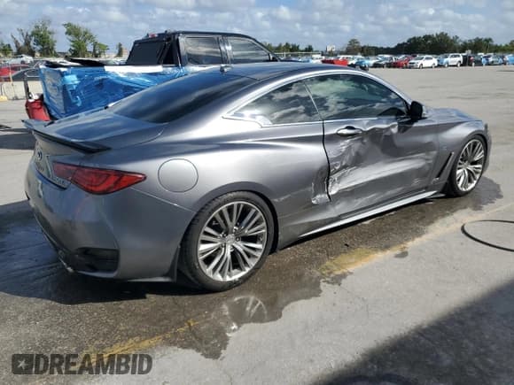 ✅ 2018 Infiniti Q60 Sport • VIN: JN1EV7EK8JM342142 • Лот: 78714604. Опубликован ранее на Copart с пробегом 100 381 миль. Бесплатный доступ к архиву аукционных продаж из США и подробный отчёт об истории автомобиля на DreamBid. Изображение 3.