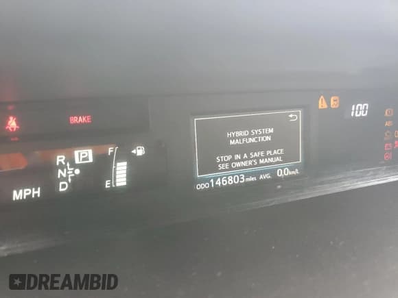 ✅ 2015 Toyota Prius Two • VIN: JTDZN3EU5FJ024254 • Lot: 68666095. Listed on Copart with 146,803 mi. Free auction sales archive from the USA and detailed vehicle history report at DreamBid. Image 9.