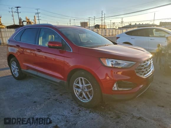 ✅ 2021 Ford Edge SEL • VIN: 2FMPK4J97MBA34577 • Lot: 96118085. Listed on Copart with 59,449 mi. Free auction sales archive from the USA and detailed vehicle history report at DreamBid. Image 4.