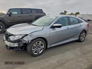 ✅ 2016 Honda Civic LX • VIN: 19XFC2F55GE214936 • Lot: 94490495. Listed on Copart with 105,352 mi. Free auction sales archive from the USA and detailed vehicle history report at DreamBid. Image 1.