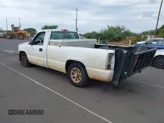 2007 Chevrolet Silverado 1500 Work Truck z VIN 3GCEC14X87G198472, wystawiony jako IAAI lot #43411936 z przebiegiem 154 696 mil mil oraz . Historia ofert i sprzedaży dostępna na DreamBid. Obrazek 3.