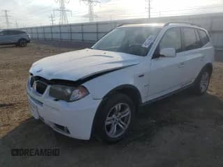 ✅ 2006 BMW X3 3.0i • VIN: WBXPA93476WG87505 • Lot: 84651155. Wystawiony na Copart z przebiegiem 172 446 mil. Bezpłatny archiwum sprzedaży aukcyjnych z USA i szczegółowy raport historii pojazdu na DreamBid. Zdjęcie 1.