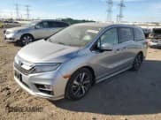 ✅ 2018 Honda Odyssey Elite • VIN: 5FNRL6H93JB047398 • Lot: 91721145. Listed on Copart with 104,172 mi. Free auction sales archive from the USA and detailed vehicle history report at DreamBid. Image 1.