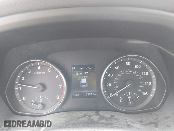 ✅ 2019 Hyundai Elantra • VIN: KMHH35LE4KU103539 • Lot: 42595958. Listed on IAAI with 109,511 mi. Free auction sales archive from the USA and detailed vehicle history report at DreamBid. Image 7.