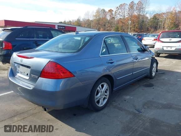 ✅ 2007 Honda Accord EX-L • VIN: 1HGCM56857A015854 • Lot: 43690786. Listed on IAAI with 83,754 mi. Free auction sales archive from the USA and detailed vehicle history report at DreamBid. Image 4.