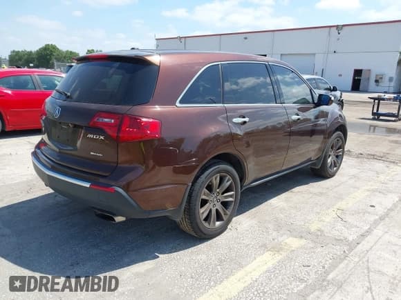 ✅ 2010 Acura MDX Advance • VIN: 2HNYD2H78AH521835 • Lot: 42107792. Listed on IAAI with 224,393 mi. Free auction sales archive from the USA and detailed vehicle history report at DreamBid. Image 4.