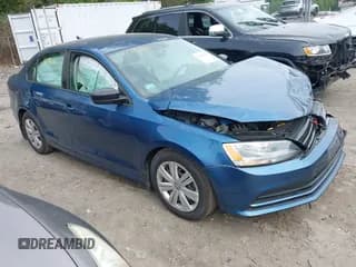 ✅ 2015 Volkswagen Jetta S • VIN: 3VWLA7AJ4FM283001 • Lot: 42496365. Listed on IAAI with 98,860 mi. Free auction sales archive from the USA and detailed vehicle history report at DreamBid. Image 1.