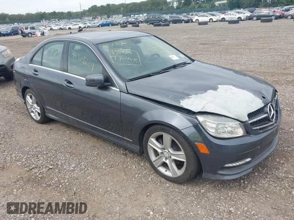 ✅ 2011 Mercedes-Benz C 300 Sport • VIN: WDDGF8BB3BR177866 • Lot: 43246913. Listed on IAAI with Not provided. Free auction sales archive from the USA and detailed vehicle history report at DreamBid. Image 1.