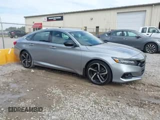 ✅ 2022 Honda Accord Sport • VIN: 1HGCV1F34NA066690 • Лот: 43473629. Опубликован ранее на IAAI с пробегом 65 202 миль. Бесплатный доступ к архиву аукционных продаж из США и подробный отчёт об истории автомобиля на DreamBid. Изображение 1.