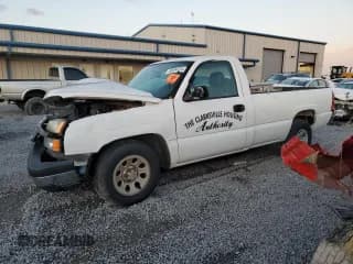 ✅ 2006 Chevrolet Silverado 1500 LS • VIN: 1GCEC14V16Z136196 • Лот: 85594324. Опубликован ранее на Copart с пробегом Не указан. Бесплатный доступ к архиву аукционных продаж из США и подробный отчёт об истории автомобиля на DreamBid. Изображение 1.