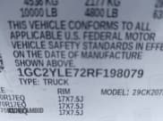 ✅ 2024 Chevrolet Silverado 2500HD Work Truck • VIN: 1GC2YLE72RF198079 • Lot: 41586127. Wystawiony na IAAI z przebiegiem 9 934 mil. Bezpłatny archiwum sprzedaży aukcyjnych z USA i szczegółowy raport historii pojazdu na DreamBid. Zdjęcie 9.