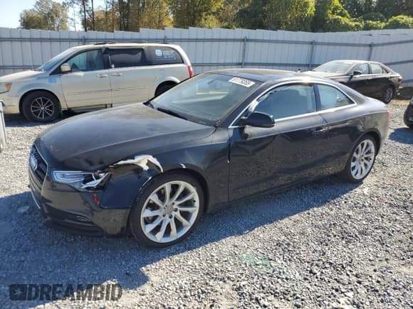 ✅ 2013 Audi A5 Premium Plus • VIN: WAULFAFR9DA057477 • Lot: 91779355. Listed on Copart with 94,358 mi. Free auction sales archive from the USA and detailed vehicle history report at DreamBid. Image 1.