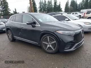 ✅ 2023 Mercedes-Benz EQS 580 • VIN: 4JGDM4EB7PA020298 • Лот: 43708785. Опубликован ранее на IAAI с пробегом 4 680 миль. Бесплатный доступ к архиву аукционных продаж из США и подробный отчёт об истории автомобиля на DreamBid. Изображение 1.