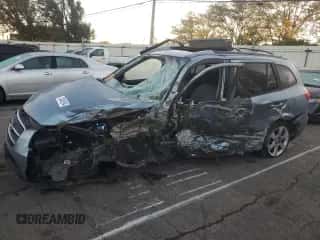 2009 Hyundai Santa Fe Limited с VIN 5NMSH13E39H324832, выставлен на аукционе Copart как лот 74345194 с пробегом Не указан миль и Списание • Salvage title. История ставок и продаж доступна на DreamBid. Изображение 1.