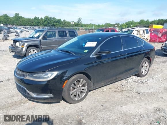 ✅ 2015 Chrysler 200 Limited • VIN: 1C3CCCAB0FN608221 • Lot: 42547613. Listed on IAAI with 171,167 mi. Free auction sales archive from the USA and detailed vehicle history report at DreamBid. Image 2.