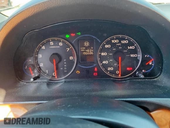 ✅ 2005 Acura TSX • VIN: JH4CL96935C009732 • Lot: 86510765. Listed on Copart with 196,686 mi. Free auction sales archive from the USA and detailed vehicle history report at DreamBid. Image 9.