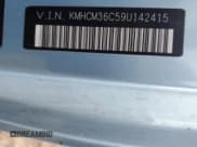 ✅ 2009 Hyundai Accent Auto GS • VIN: KMHCM36C59U142415 • Lot: 49393965. Listed on Copart with 173,119 mi. Free auction sales archive from the USA and detailed vehicle history report at DreamBid. Image 12.