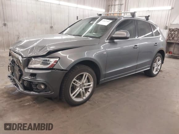 ✅ 2014 Audi Q5 Premium Plus • VIN: WA1DGAFP6EA036195 • Lot: 42027383. Listed on IAAI with 196,261 mi. Free auction sales archive from the USA and detailed vehicle history report at DreamBid. Image 2.