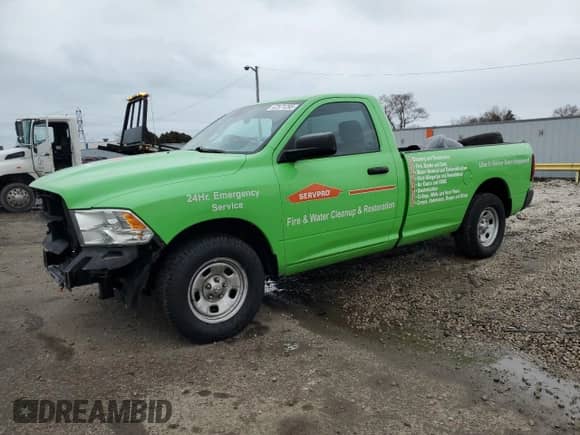 2015 Ram 1500 Tradesman with VIN 3C6JR6DG2FG618159, listed as a Copart auction lot 47571295 with 54,799 mi miles and Clean title. Bid and sale history available at DreamBid. Image 1.