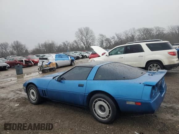 1984 Chevrolet Corvette with VIN 1G1AY0784E5137972, listed as a Copart auction lot 86317974 with 121,919 mi miles and Clean title. Bid and sale history available at DreamBid. Image 2.