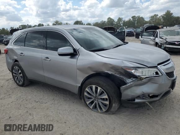 ✅ 2016 Acura MDX Technology • VIN: 5FRYD3H47GB018635 • Лот: 82576905. Опубликован ранее на Copart с пробегом 92 713 миль. Бесплатный доступ к архиву аукционных продаж из США и подробный отчёт об истории автомобиля на DreamBid. Изображение 4.