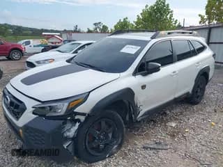 ✅ 2025 Subaru Outback Wilderness • VIN: 4S4BTGUD8S3135018 • Lot: 43379223. Listed on IAAI with 13,483 mi. Free auction sales archive from the USA and detailed vehicle history report at DreamBid. Image 2.