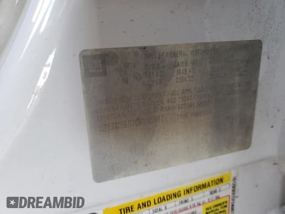 ✅ 2012 Chevrolet Malibu 1LS • VIN: 1G1ZB5E07CF246867 • Lot: 85385894. Listed on Copart with 210,783 mi. Free auction sales archive from the USA and detailed vehicle history report at DreamBid. Image 12.