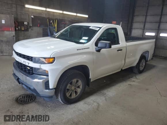 2022 Chevrolet Silverado 1500 Work Truck z VIN 3GCNWAED5NG202440, wystawiony jako Copart lot #75928504 z przebiegiem 85 349 mil mil oraz Szkoda całkowita • Salvage title. Historia ofert i sprzedaży dostępna na DreamBid. Obrazek 1.