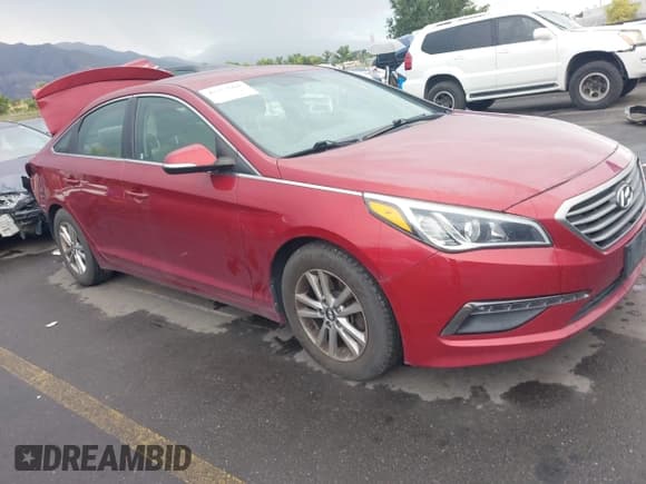 ✅ 2016 Hyundai Sonata Eco • VIN: 5NPE24AA4GH422414 • Лот: 43357981. Опубликован ранее на IAAI с пробегом 86 691 миль. Бесплатный доступ к архиву аукционных продаж из США и подробный отчёт об истории автомобиля на DreamBid. Изображение 1.