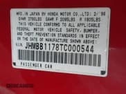 ✅ 1996 Honda Prelude • VIN: JHMBB1178TC000544 • Lot: 42430276. Listed on IAAI with 226,342 mi. Free auction sales archive from the USA and detailed vehicle history report at DreamBid. Image 9.