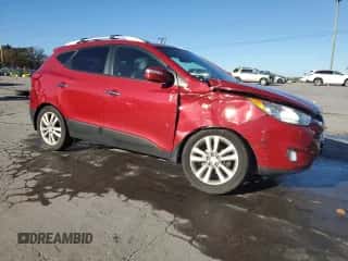 2013 Hyundai Tucson GLS z VIN KM8JUCAC6DU645099, wystawiony jako Copart lot #86072305 z przebiegiem 143 655 mil mil oraz Szkoda całkowita • Salvage title. Historia ofert i sprzedaży dostępna na DreamBid. Obrazek 4.