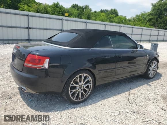 ✅ 2007 Audi S4 • VIN: WUARL48H87K900663 • Lot: 57980245. Listed on Copart with 98,842 mi. Free auction sales archive from the USA and detailed vehicle history report at DreamBid. Image 3.