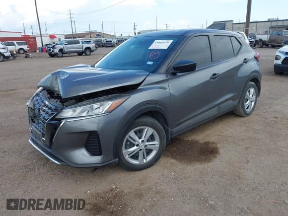 ✅ 2022 Nissan Kicks S • VIN: 3N1CP5BV2NL497581 • Lot: 43065176. Listed on IAAI with 41,327 mi. Free auction sales archive from the USA and detailed vehicle history report at DreamBid. Image 17.