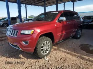 ✅ 2015 Jeep Grand Cherokee Overland • VIN: 1C4RJFCT9FC664172 • Lot: 70251195. Listed on Copart with 150,757 mi. Free auction sales archive from the USA and detailed vehicle history report at DreamBid. Image 1.