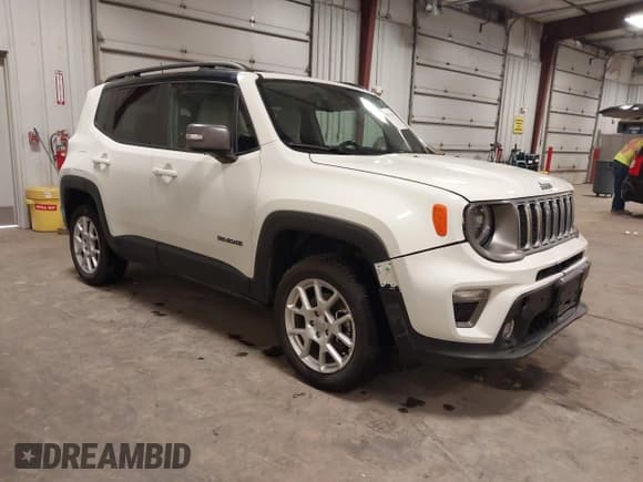 ✅ 2021 Jeep Renegade Limited • VIN: ZACNJDD15MPM63990 • Lot: 43701855. Wystawiony na IAAI z przebiegiem 54 620 mil. Bezpłatny archiwum sprzedaży aukcyjnych z USA i szczegółowy raport historii pojazdu na DreamBid. Zdjęcie 1.