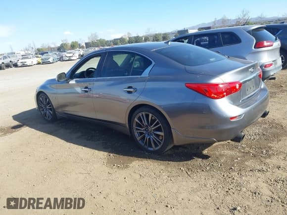 ✅ 2017 Infiniti Q50 Red Sport 400 • VIN: JN1FV7AP6HM851095 • Lot: 41273599. Wystawiony na IAAI z przebiegiem 59 729 mil. Bezpłatny archiwum sprzedaży aukcyjnych z USA i szczegółowy raport historii pojazdu na DreamBid. Zdjęcie 3.