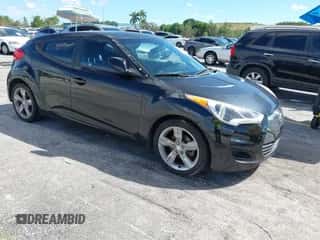 2015 Hyundai Veloster with VIN KMHTC6AD6FU229384, listed as a IAAI auction lot 43347439 with 144,004 mi miles and . Bid and sale history available at DreamBid. Image 1.