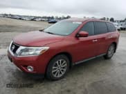 ✅ 2015 Nissan Pathfinder SV • VIN: 5N1AR2MM2FC712001 • Lot: 90437215. Wystawiony na Copart z przebiegiem 128 917 mil. Bezpłatny archiwum sprzedaży aukcyjnych z USA i szczegółowy raport historii pojazdu na DreamBid. Zdjęcie 1.