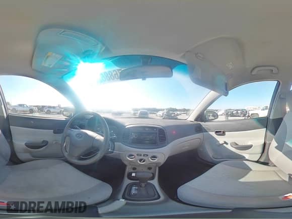 2008 Hyundai Accent GLS with VIN KMHCN46C58U267688, listed as a Copart auction lot 76886244 with 67,348 mi miles and Salvage title. Bid and sale history available at DreamBid. Image 13.