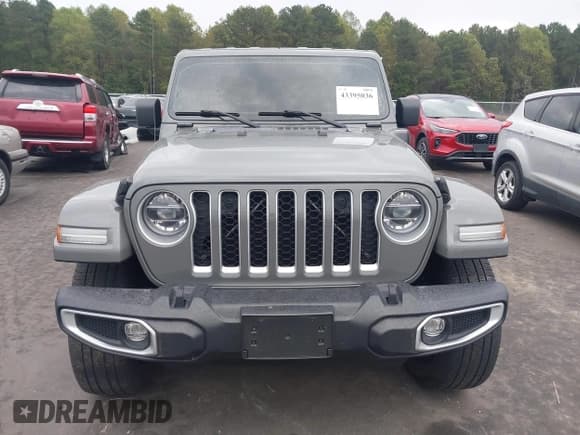 ✅ 2021 Jeep Wrangler Unlimited Sahara • VIN: 1C4JJXP63MW765419 • Lot: 43395036. Listed on IAAI with 43,645 mi. Free auction sales archive from the USA and detailed vehicle history report at DreamBid. Image 12.