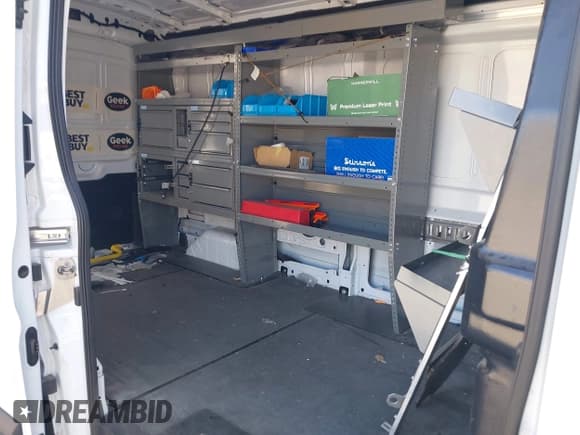 ✅ 2023 Ford Transit Cargo • VIN: 1FTBR1C82PKA19783 • Lot: 42515880. Listed on IAAI with 30,046 mi. Free auction sales archive from the USA and detailed vehicle history report at DreamBid. Image 8.